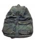 PORTER（ポーター）の古着「バックパック」｜グリーン×ブラック