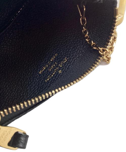 LOUIS VUITTON（ルイ ヴィトン）LOUIS VUITTON (ルイ ヴィトン) コインケース ブラックの古着・服飾アイテム
