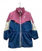 NIKEナイキ）の古着「トラックジャケット」｜ネイビー×ピンク