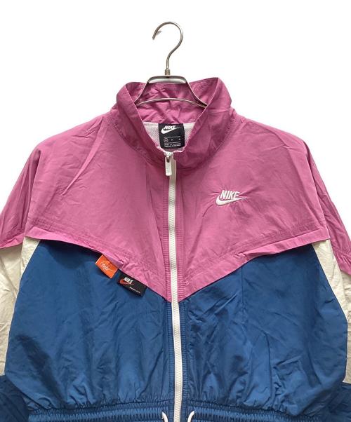 NIKE（ナイキ）NIKE (ナイキ) トラックジャケット ネイビー×ピンク サイズ:Mの古着・服飾アイテム