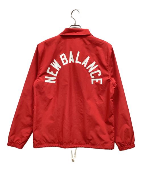 NEW BALANCE（ニューバランス）NEW BALANCE (ニューバランス) コーチジャケット レッド サイズ:Mの古着・服飾アイテム