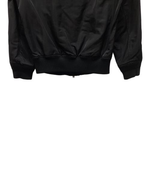 nano・universe（ナノ・ユニバース）nano・universe (ナノ・ユニバース) MA-1ジャケット ブラック サイズ:Sの古着・服飾アイテム