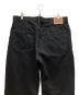 中古・古着 LEVI'S (リーバイス) ブラックデニム ブラック サイズ:Ｗ38：5000円