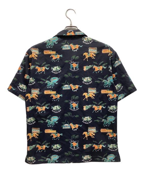 JRA（ジェーアールエー）JRA (ジェーアールエー) アロハシャツ ブラック サイズ:Lの古着・服飾アイテム