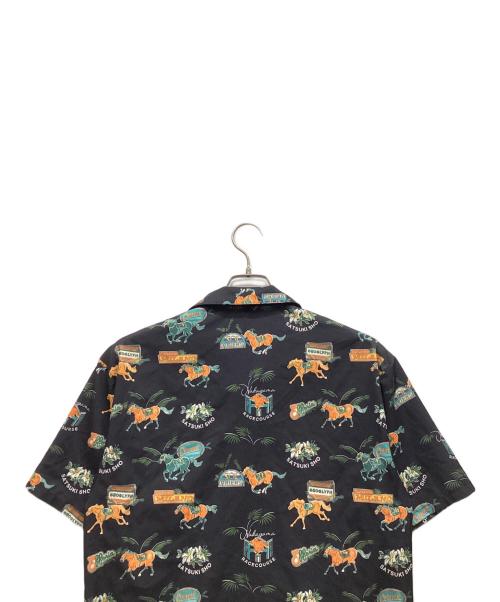 JRA（ジェーアールエー）JRA (ジェーアールエー) アロハシャツ ブラック サイズ:Lの古着・服飾アイテム