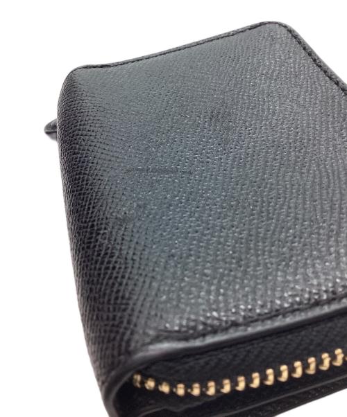 COACH（コーチ）COACH (コーチ) 3つ折り財布 ブラックの古着・服飾アイテム