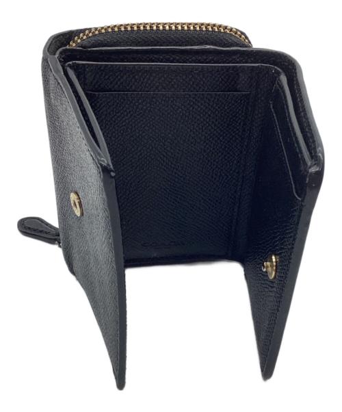 COACH（コーチ）COACH (コーチ) 3つ折り財布 ブラックの古着・服飾アイテム