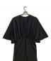 中古・古着 RIM.ARK (リムアーク) ドッキングシャツワンピース ブラック サイズ:FREE：6000円