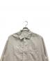 STEVEN ALAN (スティーブンアラン) 長袖シャツ ライトグレー サイズ:S：4000円