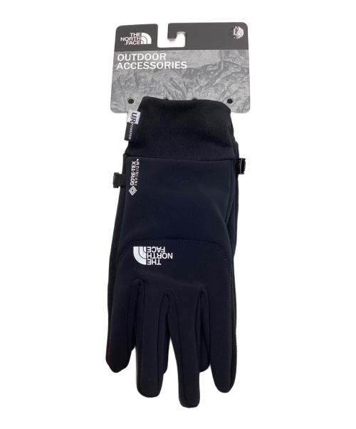 THE NORTH FACE（ザ ノース フェイス）THE NORTH FACE (ザ ノース フェイス) ウインドストッパーイーチップグローブ ブラック サイズ:L 未使用品の古着・服飾アイテム