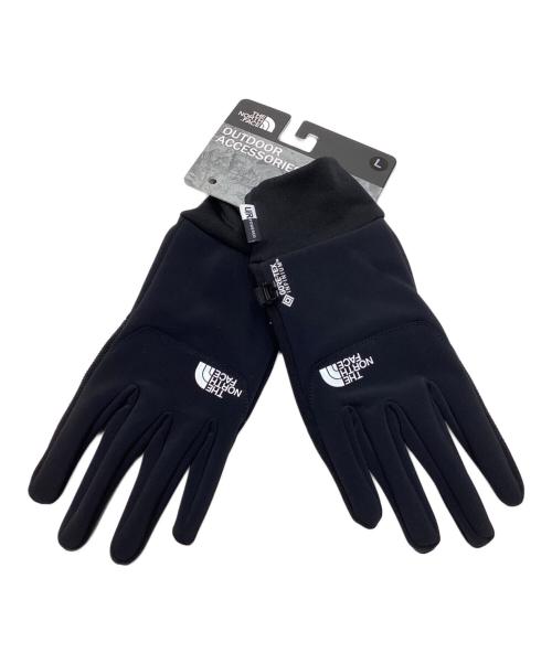 THE NORTH FACE（ザ ノース フェイス）THE NORTH FACE (ザ ノース フェイス) ウインドストッパーイーチップグローブ ブラック サイズ:L 未使用品の古着・服飾アイテム