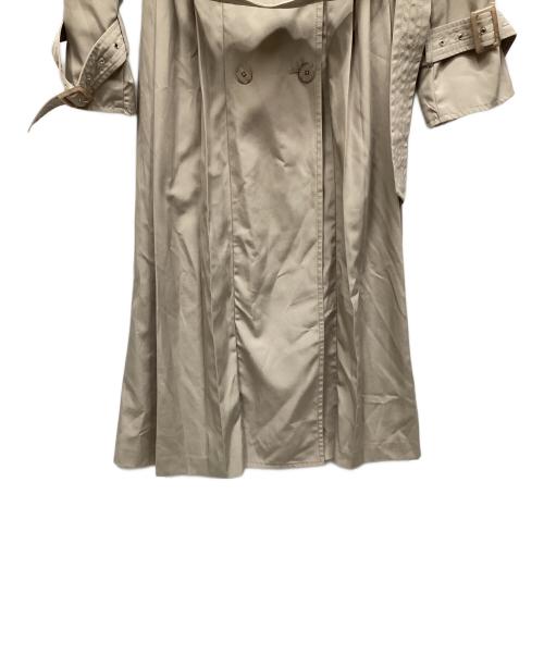 Snidel（スナイデル）Snidel (スナイデル) 3wayプリーツトレンチ ベージュの古着・服飾アイテム