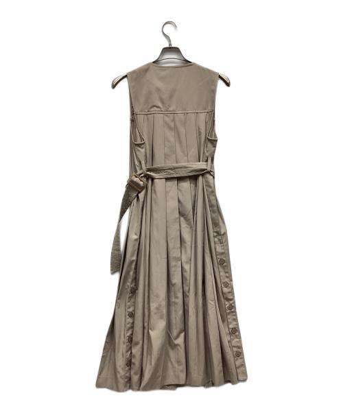 Snidel（スナイデル）Snidel (スナイデル) 3wayプリーツトレンチ ベージュの古着・服飾アイテム