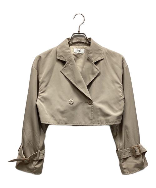 Snidel（スナイデル）Snidel (スナイデル) 3wayプリーツトレンチ ベージュの古着・服飾アイテム