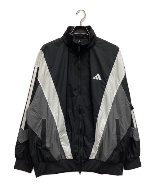 adidas（アディダス）adidas (アディダス) ジャケット ブラック サイズ:2XLの古着・服飾アイテム