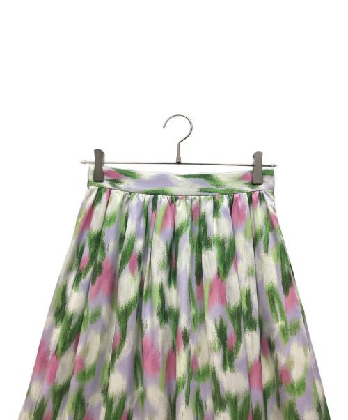 NOLLEY'S（ノーリーズ）NOLLEY'S (ノーリーズ) スカート グリーン サイズ:38 未使用品の古着・服飾アイテム