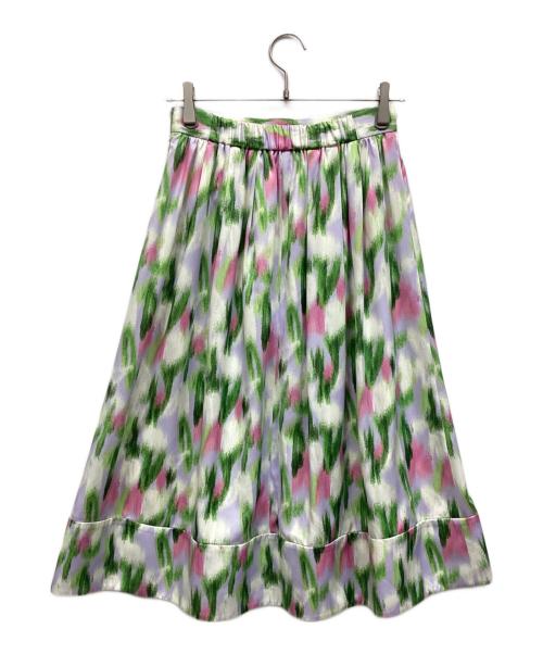 NOLLEY'S（ノーリーズ）NOLLEY'S (ノーリーズ) スカート グリーン サイズ:38 未使用品の古着・服飾アイテム