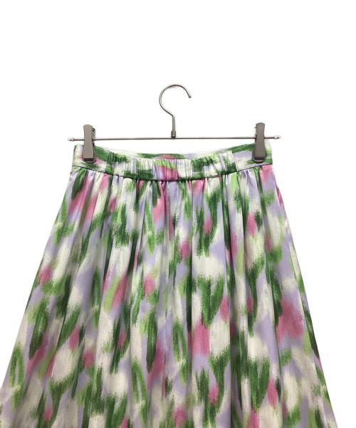 NOLLEY'S（ノーリーズ）NOLLEY'S (ノーリーズ) スカート グリーン サイズ:38 未使用品の古着・服飾アイテム