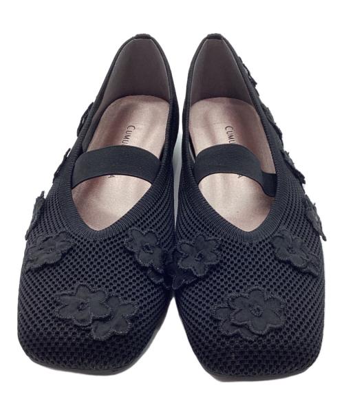 CUMUU DIANA（クムウダイアナ）CUMUU DIANA (クムウダイアナ) メッシュシューズ ブラック サイズ:22の古着・服飾アイテム