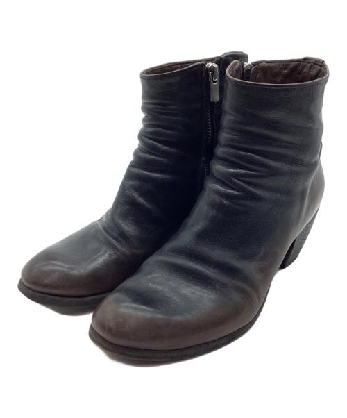 OFFICINE CREATIVE（オフィチーネクリエイティブ）OFFICINE CREATIVE (オフィチーネクリエイティブ) レザーサイドゴアブーツ ブラック サイズ:37の古着・服飾アイテム