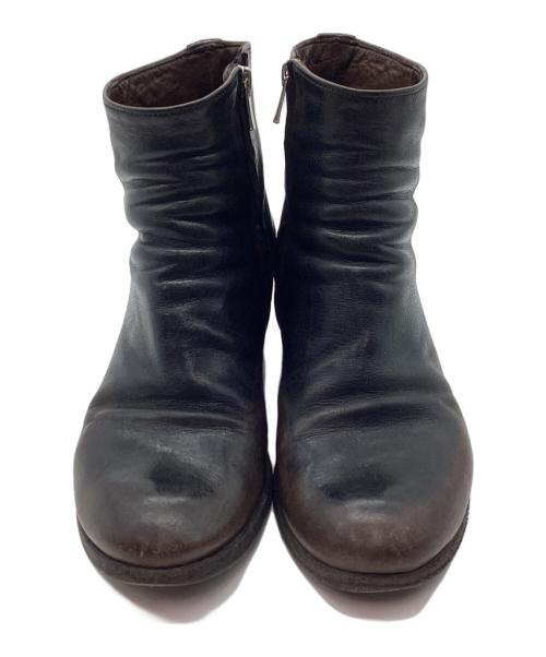 OFFICINE CREATIVE（オフィチーネクリエイティブ）OFFICINE CREATIVE (オフィチーネクリエイティブ) レザーサイドゴアブーツ ブラック サイズ:37の古着・服飾アイテム