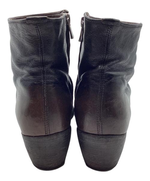 OFFICINE CREATIVE（オフィチーネクリエイティブ）OFFICINE CREATIVE (オフィチーネクリエイティブ) レザーサイドゴアブーツ ブラック サイズ:37の古着・服飾アイテム