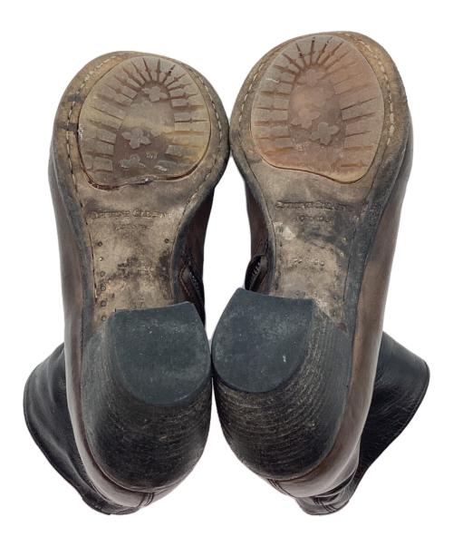 OFFICINE CREATIVE（オフィチーネクリエイティブ）OFFICINE CREATIVE (オフィチーネクリエイティブ) レザーサイドゴアブーツ ブラック サイズ:37の古着・服飾アイテム