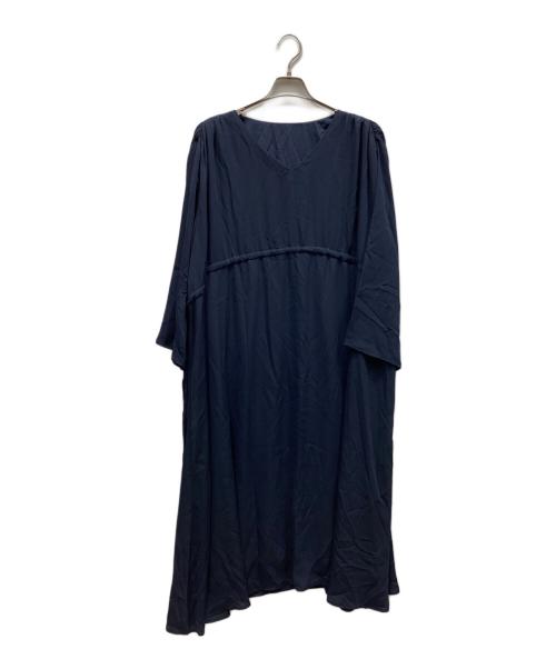 un dix cors（アンディコール）un dix cors (アンディコール) 長袖ワンピース ネイビー サイズ:Fの古着・服飾アイテム