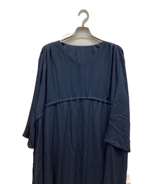 un dix cors（アンディコール）un dix cors (アンディコール) 長袖ワンピース ネイビー サイズ:Fの古着・服飾アイテム