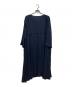 un dix cors（アンディコール）の古着「長袖ワンピース」｜ネイビー