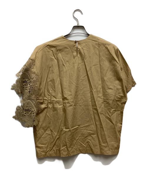 mizuiro-ind（ミズイロインド）mizuiro-ind (ミズイロインド) ノースリーブカットソー ベージュ サイズ:表記なしの古着・服飾アイテム