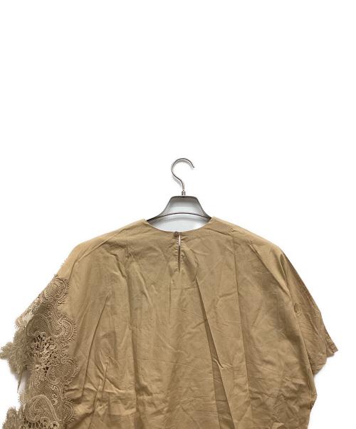 mizuiro-ind（ミズイロインド）mizuiro-ind (ミズイロインド) ノースリーブカットソー ベージュ サイズ:表記なしの古着・服飾アイテム