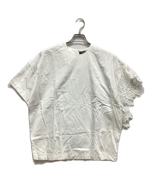 mizuiro-ind（ミズイロインド）mizuiro-ind (ミズイロインド) ノースリーブカットソー ホワイト サイズ:表記なしの古着・服飾アイテム