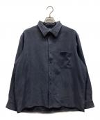 CROFT&BARROWクロフトアンドバロー）の古着「長袖シャツ」｜グレー