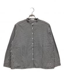 CRAFT STANDARD BOUTIQUE（クラフト スタンダード ブティック）の古着「バックフリルシャツ」｜ブラック×ホワイト