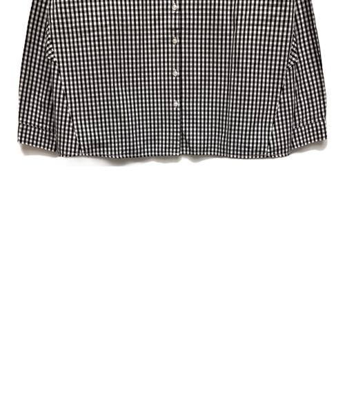 CRAFT STANDARD BOUTIQUE（クラフト スタンダード ブティック）CRAFT STANDARD BOUTIQUE (クラフト スタンダード ブティック) バックフリルシャツ ブラック×ホワイト サイズ:Fの古着・服飾アイテム