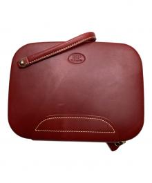 bp（ビーピー）の古着「セカンドバッグ」｜レッド