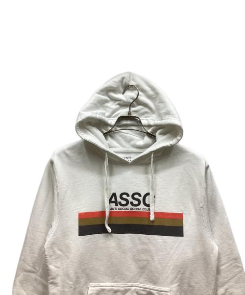 ASSC（アンチソーシャルソーシャルクラブ）ASSC (アンチソーシャルソーシャルクラブ) パーカー ホワイト サイズ:Sの古着・服飾アイテム