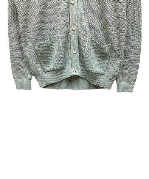 ANGENEHM（アンゲネーム）ANGENEHM (アンゲネーム) ニットカーディガン ライトグリーン サイズ:Mの古着・服飾アイテム