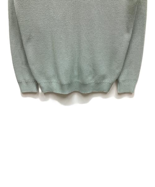 ANGENEHM（アンゲネーム）ANGENEHM (アンゲネーム) ニットカーディガン ライトグリーン サイズ:Mの古着・服飾アイテム