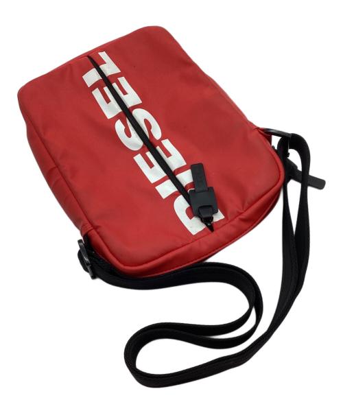 DIESEL（ディーゼル）DIESEL (ディーゼル) ショルダーバッグ レッドの古着・服飾アイテム