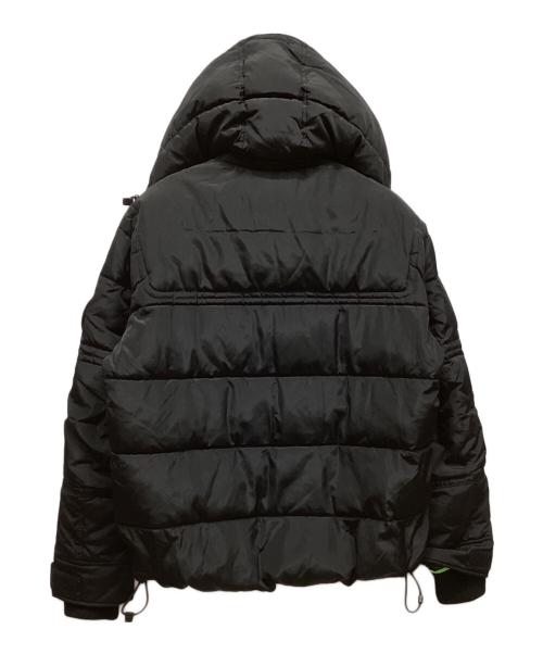 DIESEL（ディーゼル）DIESEL (ディーゼル) 中綿ジャケット ブラック サイズ:Lの古着・服飾アイテム