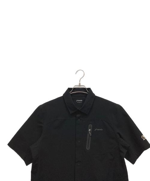 PHENIX（フェニックス）PHENIX (フェニックス) 半袖シャツ ブラック サイズ:Lの古着・服飾アイテム
