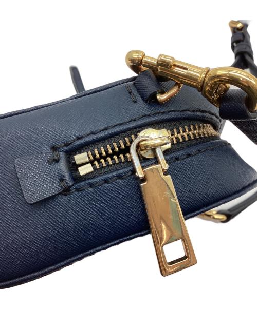 Marc by Marc Jacobs（マークバイマークジェイコブス）Marc by Marc Jacobs (マークバイマークジェイコブス) ハーフムーンショルダーバッグ ネイビーの古着・服飾アイテム