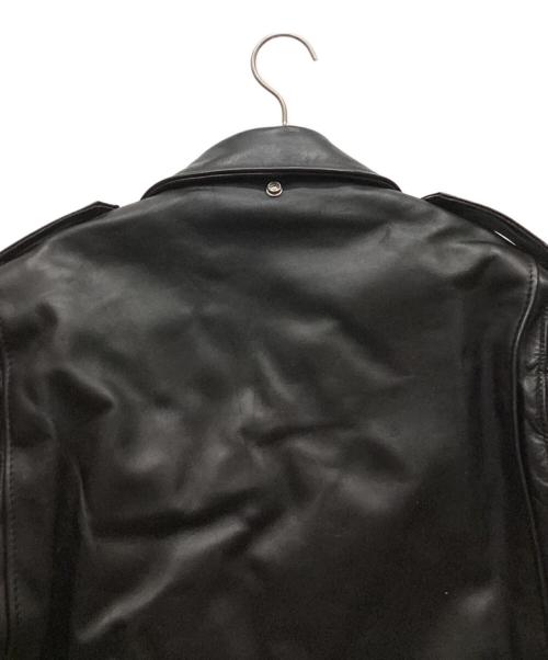 Schott（ショット）Schott (ショット) レザーライダースジャケット ブラック サイズ:40の古着・服飾アイテム