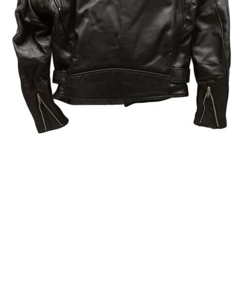 Schott（ショット）Schott (ショット) レザーライダースジャケット ブラック サイズ:40の古着・服飾アイテム