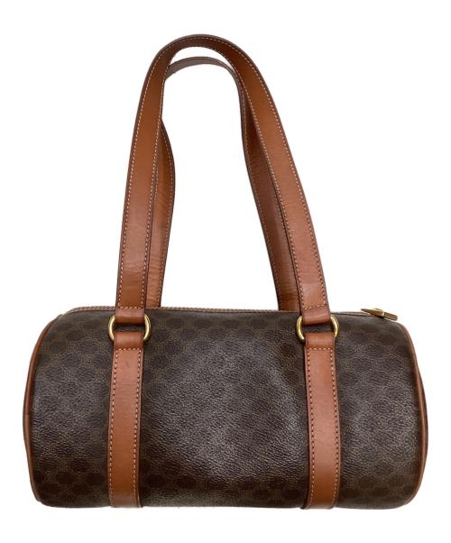 CELINE（セリーヌ）CELINE (セリーヌ) ミニボストンバッグ ブラウンの古着・服飾アイテム