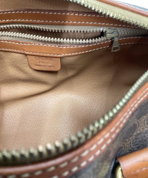 CELINE（セリーヌ）CELINE (セリーヌ) ミニボストンバッグ ブラウンの古着・服飾アイテム