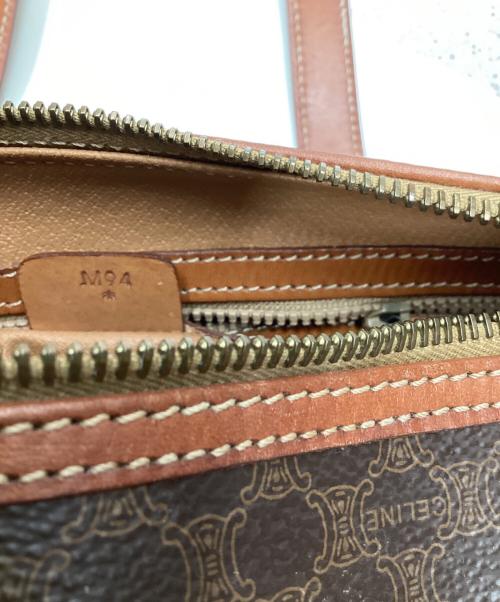 CELINE（セリーヌ）CELINE (セリーヌ) ミニボストンバッグ ブラウンの古着・服飾アイテム