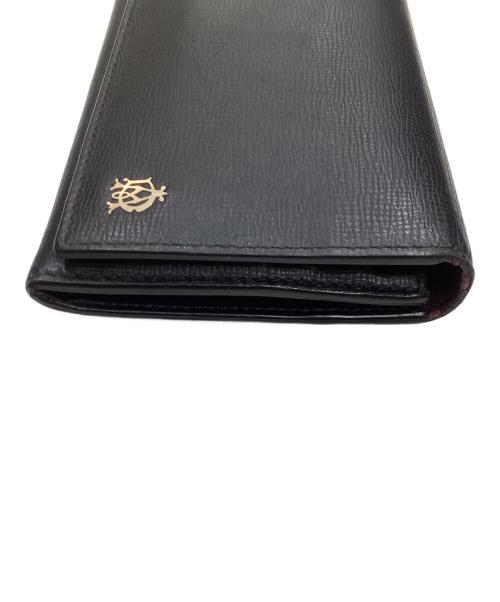 dunhill（ダンヒル）dunhill (ダンヒル) 長財布 ブラックの古着・服飾アイテム